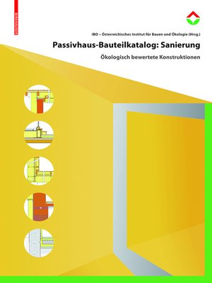 cover image of Passivhaus-Bauteilkatalog